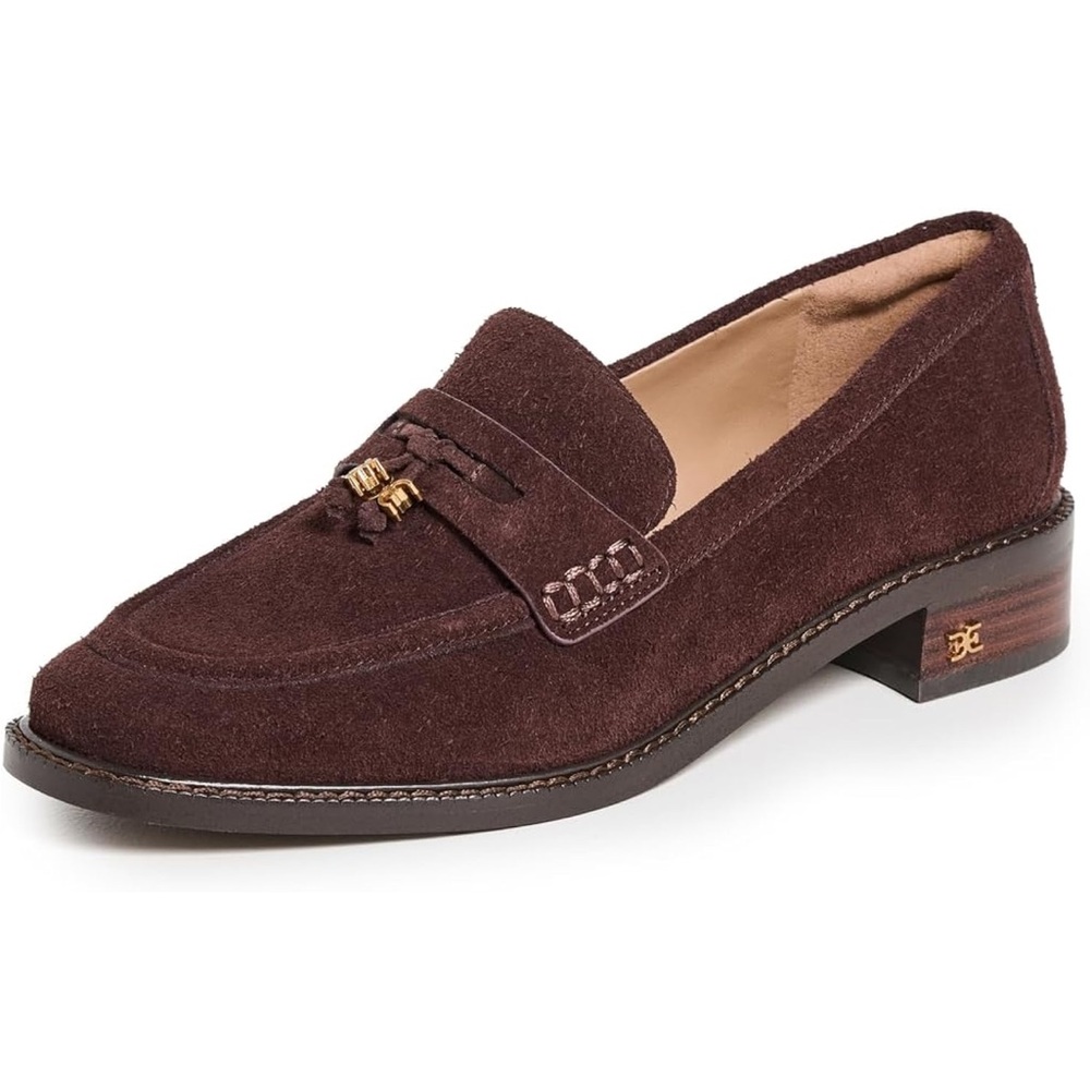 Sam Edelman Brown Suede Loafers